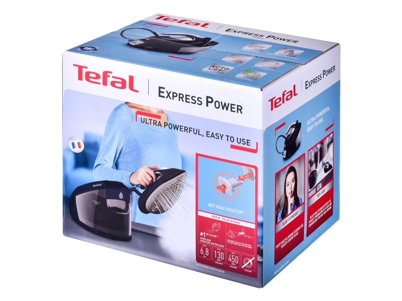Tefal SV8062,   1.8 L Durilium AirGlide Autoclean soleplate Black, Silver SV8062E0 – Tefal За гладене