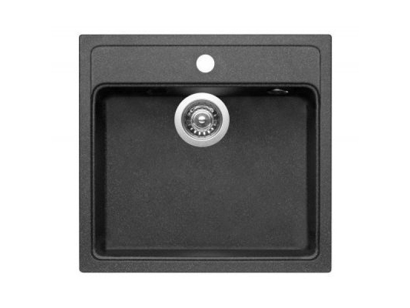 The sink PYRAMIS CAMEA 53x50 1B black 53x50 1B 070007601 czarny – PYRAMIS Кухненски мивки