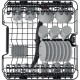 Whirlpool WIO 3C26 N P Fully built-in 14 place settings E WIO 3C26 N P – Whirlpool Съдомиялни машини за вграждане