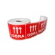 BSTech Self-adhesive label ‘TOP’ 80x80 mm 1000 pcs. Etykieta GÓRA 80x80 1000 szt –  Консумативи & аксесоари