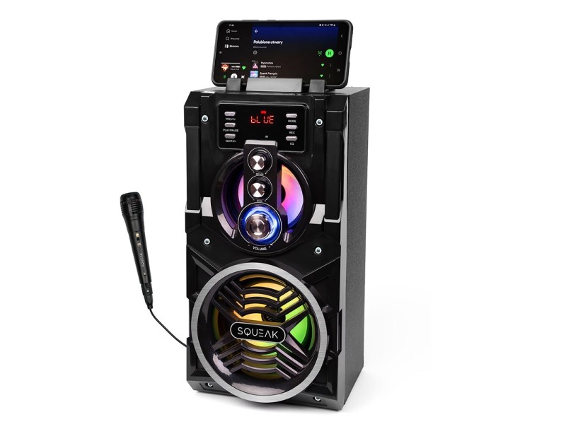 BeatBoxer Bluetooth 5.1 SPEAKER - BLUETOOTH SPEAKER WITH KARAOKE BeatBoxer Bluetooth 5.1 SPEAKER - BLUETOOTH SPEAKER WITH KARAOKE SQ1000 – SQUEAK Блутут колонки