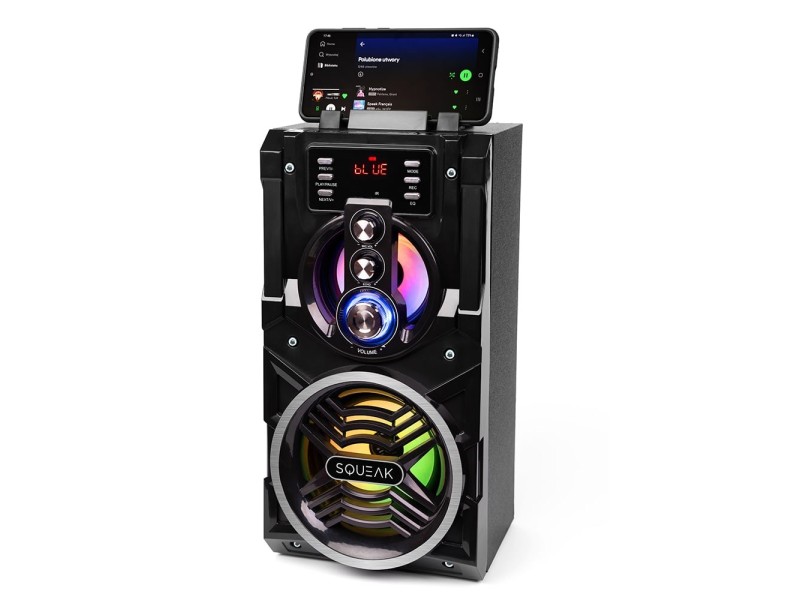 BeatBoxer Bluetooth 5.1 SPEAKER - BLUETOOTH SPEAKER WITH KARAOKE BeatBoxer Bluetooth 5.1 SPEAKER - BLUETOOTH SPEAKER WITH KARAOKE SQ1000 – SQUEAK Блутут колонки