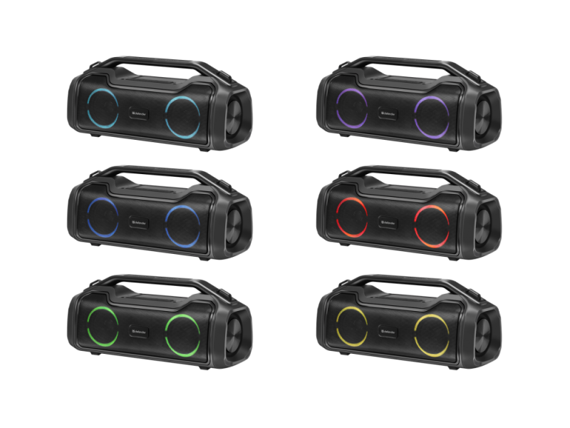 DEFENDER BEATBOX 50 BLUETOOTH SPEAKER 50W BT/RGB/TF/TypeC/IPX5/PWB 65950 – Defender Блутут колонки