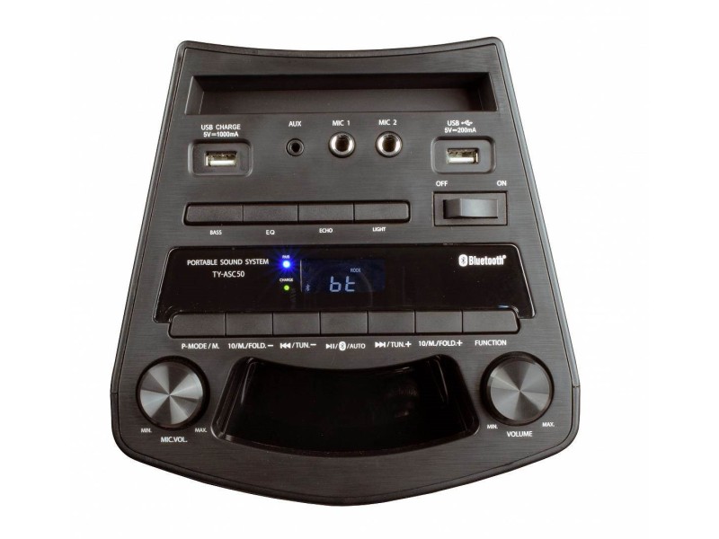 Toshiba TY-ASC51 portable speaker Bluetooth Black TY-ASC51 – TOSHIBA Блутут колонки
