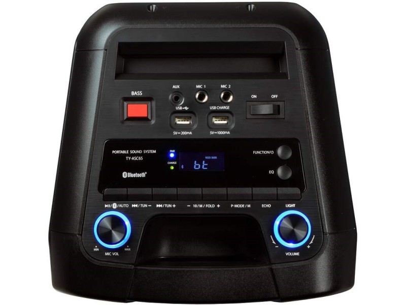 Toshiba TY-ASC66 portable speaker Bluetooth Black TY-ASC66 – TOSHIBA Блутут колонки