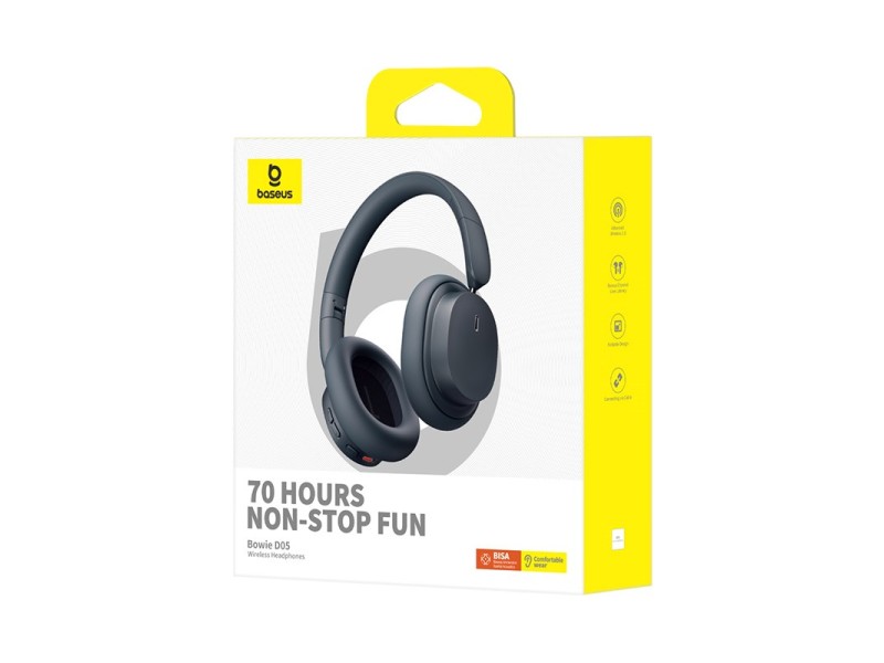 Baseus Bowie D05 Wireless headphones Black A00024601113-00 – Baseus Аудио и bluetooth слушалки