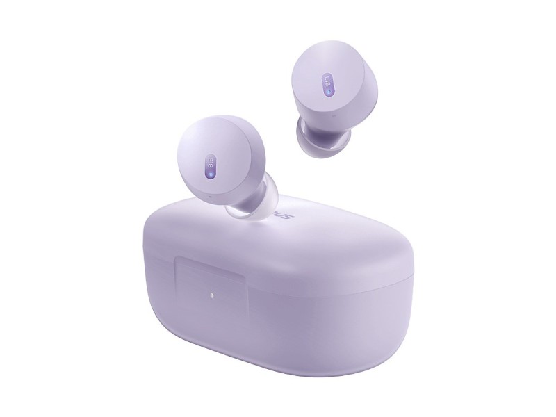 Baseus Bowie E18 Headset True Wireless Stereo (TWS) In-ear Calls/Music USB Type-C Bluetooth Purple A00023800533-00 – Baseus Аудио и bluetooth слушалки