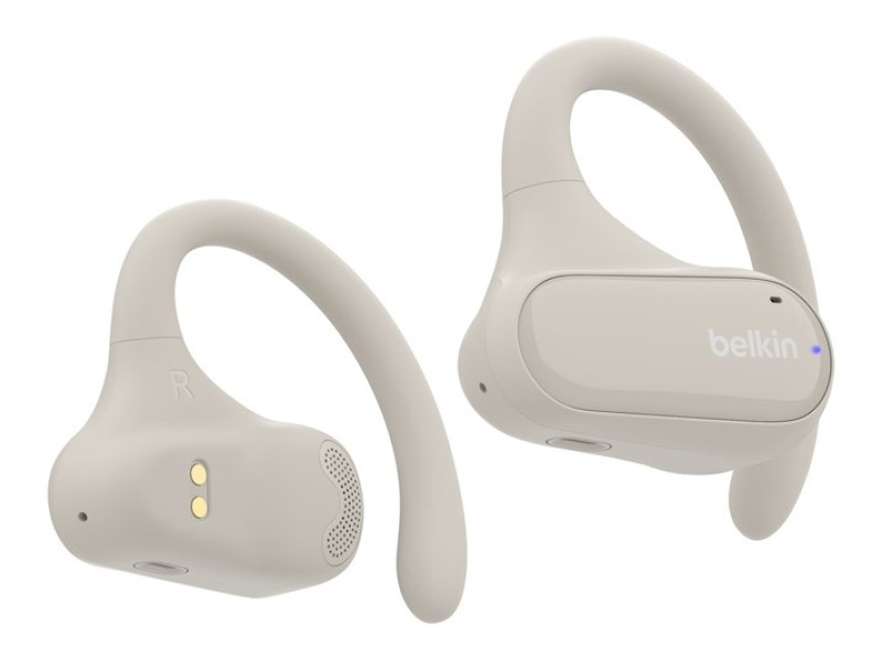 Belkin SoundForm ClearFit Headset True Wireless Stereo (TWS) Ear-hook Calls/Music/Sport/Everyday Bluetooth Sand AUC013ctSA – Belkin Аудио и bluetooth слушалки