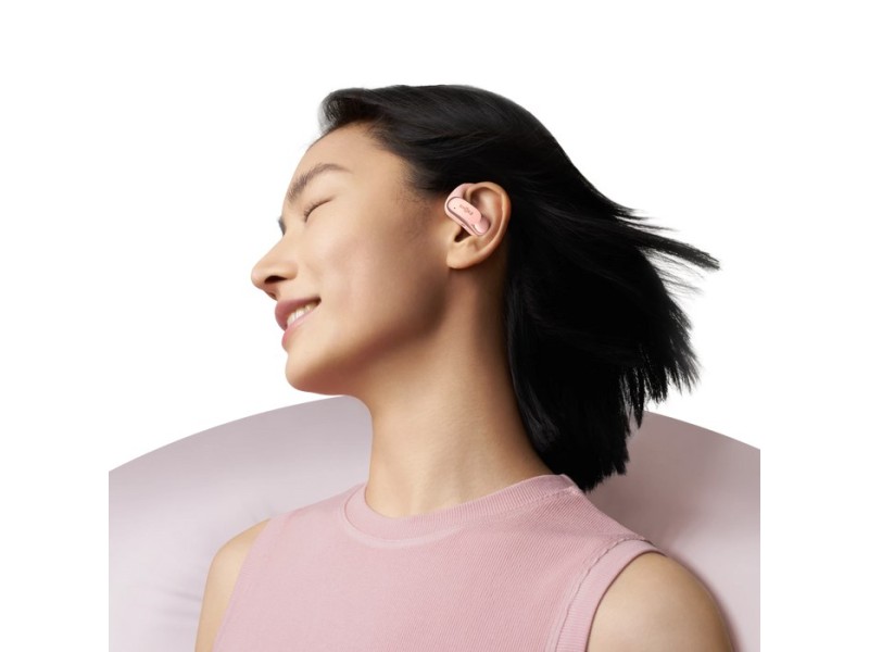 SHOKZ OpenFit Air Headset Wireless Ear-hook Calls/Music/Sport/Everyday Bluetooth Rose T511-ST-PK – SHOKZ Аудио и bluetooth слушалки