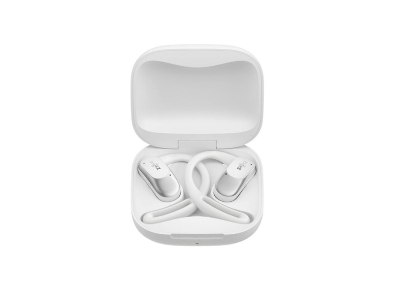 SHOKZ OpenFit Air, weiss Headset Wireless Ear-hook Calls/Music/Sport/Everyday Bluetooth White T511-ST-WT – SHOKZ Аудио и bluetooth слушалки