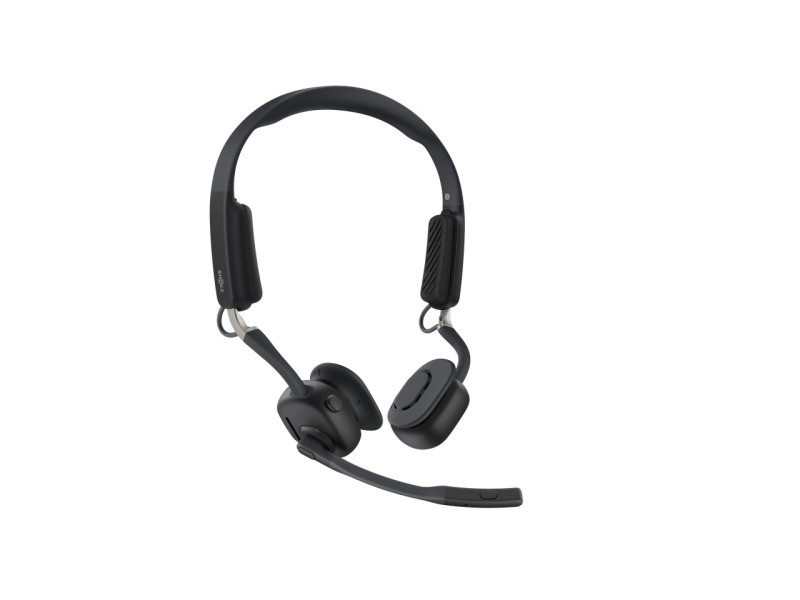 SHOKZ OpenMeet Wireless Bluetooth Bone Conduction Videoconferencing Headset C610-AN-BK-EU – SHOKZ Аудио и bluetooth слушалки