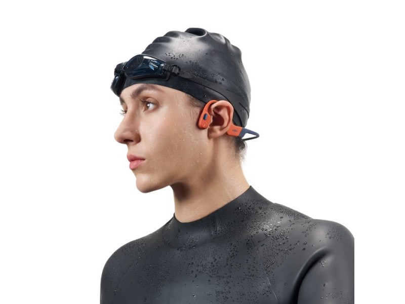 SHOKZ OpenSwim Pro Headset Wireless Neck-band Sports Bluetooth Black, Red S710-ST-RD – SHOKZ Аудио и bluetooth слушалки