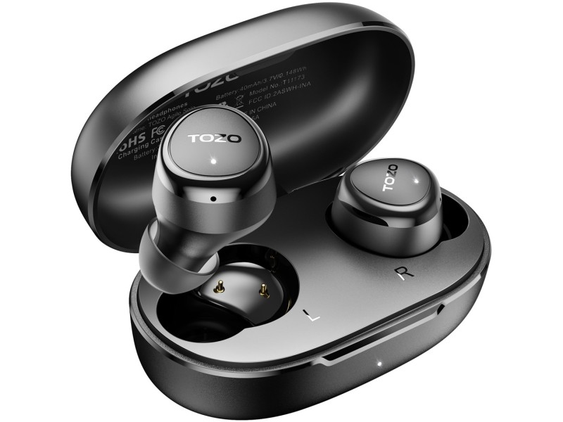 TOZO Agile Solo Black True Wireless Stereo (TWS) In-Ear USB Type-C Bluetooth Headset Black 6971681310129 –  Аудио и bluetooth слушалки