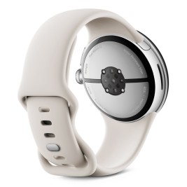 Google Pixel Watch 3 AMOLED 45 mm Digital Touchscreen 4G Silver Wi-Fi GPS (satellite)