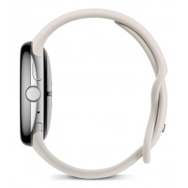 Google Pixel Watch 3 AMOLED 45 mm Digital Touchscreen 4G Silver Wi-Fi GPS (satellite)