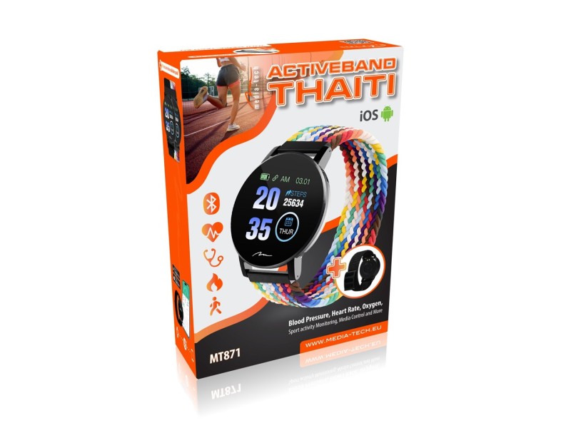 Media-Tech Smartband ACTIVEBAND THAITI MT871 MT871 – Media tech Смарт часовници