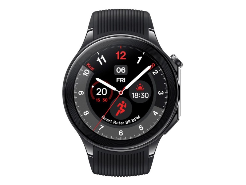 OnePlus Watch 2 3.63 cm (1.43) AMOLED Digital 466 x 466 pixels Touchscreen Black Wi-Fi GPS (satellite) AKGONESMA0001 – OnePlus Смарт часовници