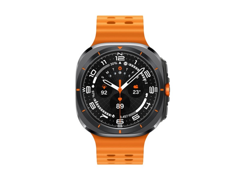 Samsung Galaxy Watch Ultra 3.81 cm (1.5) AMOLED 47 mm Digital 480 x 480 pixels Touchscreen 4G Grey Wi-Fi GPS (satellite) SM-L705FDAAEUE – Samsung Смарт часовници