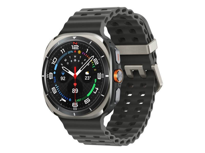Samsung Galaxy Watch Ultra 3.81 cm (1.5) AMOLED 47 mm Digital 480 x 480 pixels Touchscreen 4G Silver Wi-Fi GPS (satellite) SM-L705FZTAEUE – Samsung Смарт часовници