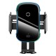Car holder Baseus Light Electric Holder with Qi inductive charger black WXHW03-01 – Baseus Стойки за автомобили
