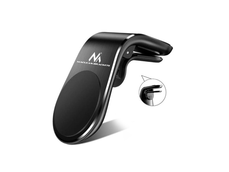 Maclean car phone holder, magnetic, universal, for ventilation grille, ABS material, MC-326 MC-326 – Maclean Стойки за автомобили