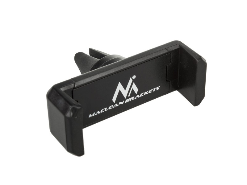 Maclean car phone holder, universal, for ventilation grille, min / max spacing: 54 / 87mm material: ABS, MC-321 MC-321 – Maclean Стойки за автомобили