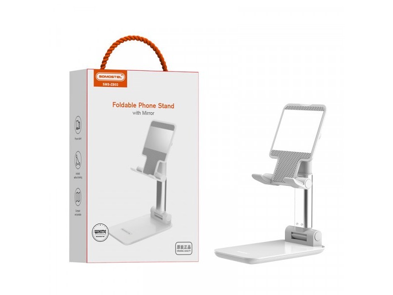 SMS-ZB03 Extendible Lifting Folding Bracket for Phones and Tablets ZB-03W – SOMOSTEL Стойки за автомобили