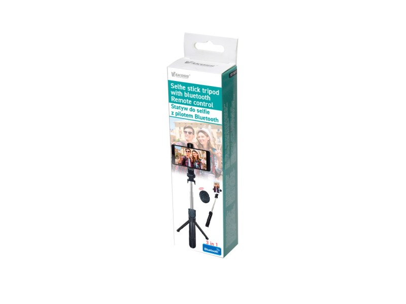 Vakoss 2in1 Tripod / Photo stick, Bluetooth remote control ST-1617 – VAKOSS Стойки за автомобили