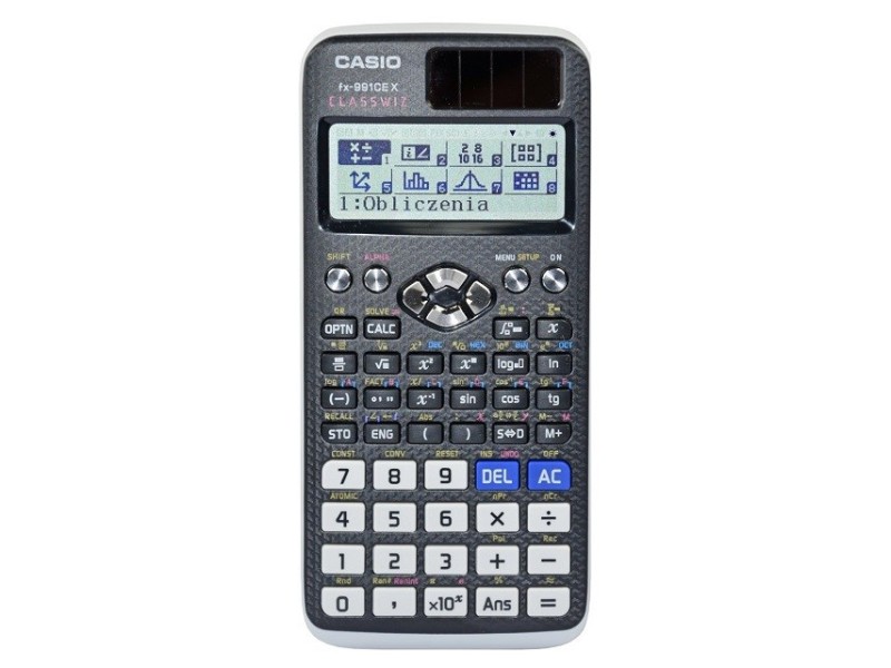 CASIO CALCULATOR SCIENTIFIC FX 991CEX CLASSWIZ BLACK, 12-DIGIT DISPLAY FX-991CEX – Casio Калкулатори