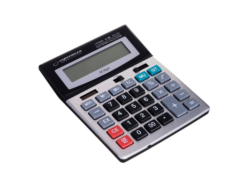 Esperanza ECL103 calculator Desktop Basic Black, Gray ECL103 – Esperanza Калкулатори