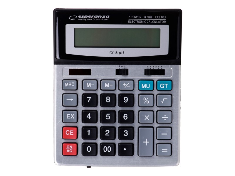 Esperanza ECL103 calculator Desktop Basic Black, Gray ECL103 – Esperanza Калкулатори
