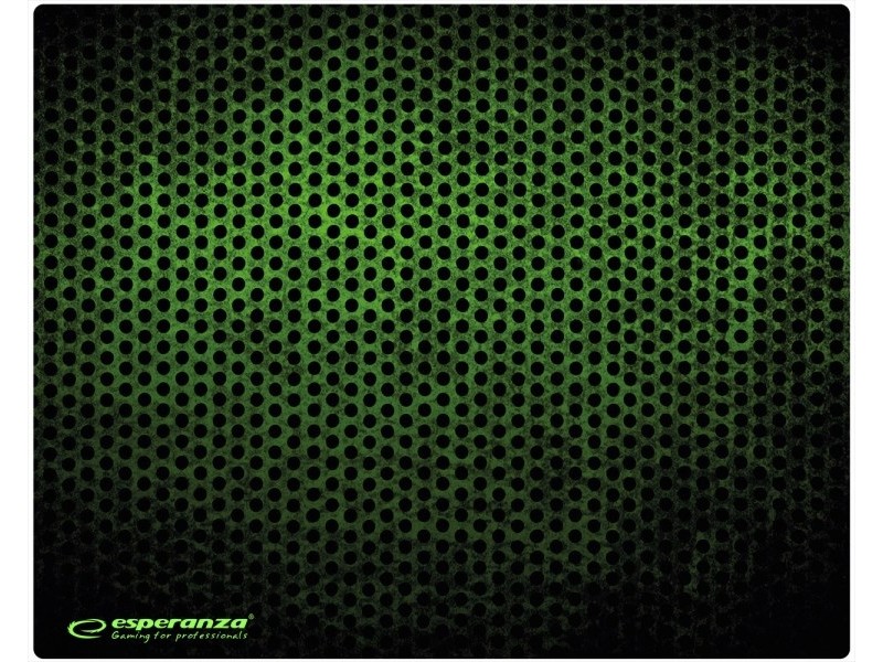 Esperanza EGP102G Gaming mouse pad Black, Green EGP102G – Esperanza Геймърски падове