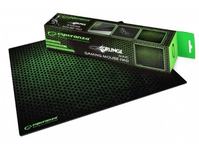 Esperanza EGP103G mouse pad Gaming mouse pad Black, Green EGP103G – Esperanza Геймърски падове