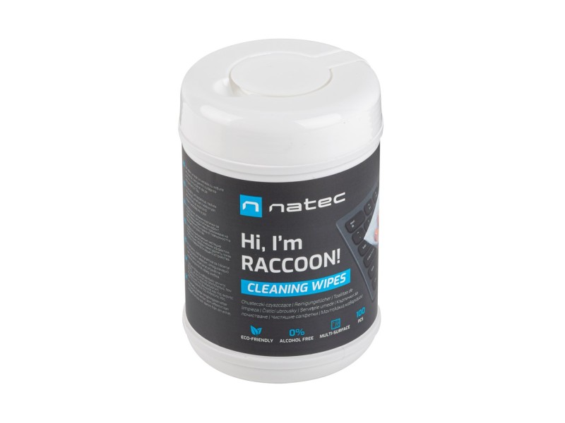 NATEC NSC-1796 equipment cleansing kit Universal Equipment cleansing wet cloths NSC-1796 – Natec  Принадлежности за почистване