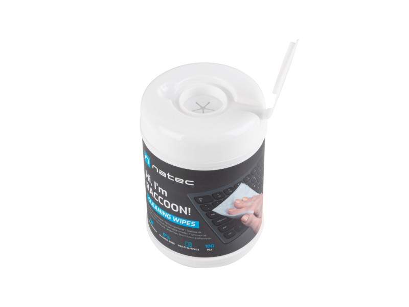 NATEC NSC-1796 equipment cleansing kit Universal Equipment cleansing wet cloths NSC-1796 – Natec  Принадлежности за почистване