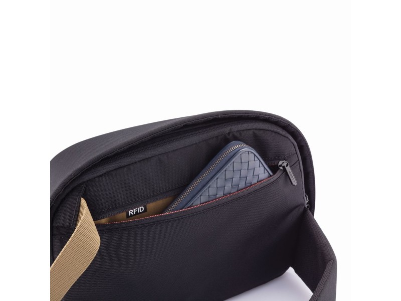 XD DESIGN ANTI-THEFT BACKPACK BOBBY SLING BLACK P/N: P705.781 P705.781 – XD DESIGN Аксесоари за пренос на багаж
