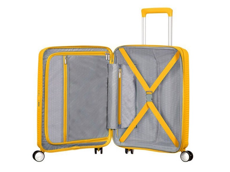 American Tourister Soundbox EXP cabin suitcase - golden yellow 88472-1371 –  Аксесоари за пренос на багаж