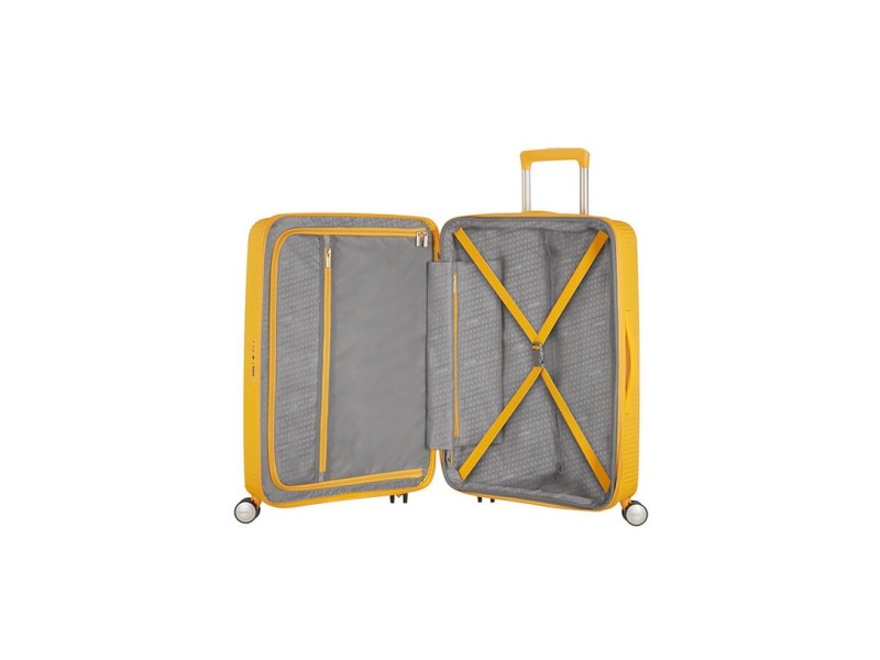 American Tourister Soundbox large suitcase - golden yellow 88474-1371 –  Аксесоари за пренос на багаж