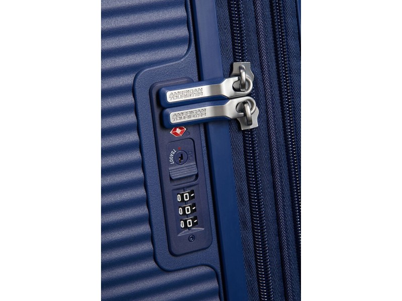 Soundbox medium suitcase American Tourister - midnight navy 88473-1552 –  Аксесоари за пренос на багаж