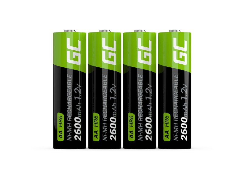 Green Cell GR01 household battery Rechargeable battery AA Nickel-Metal Hydride (NiMH) GR01 – Green Cell Батерии