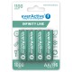 Rechargeable batteries everActive Ni-MH R6 AA 1100 mAh Infinity Line - 4 pieces EVHRL6-1100 – everActive Батерии
