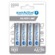 Rechargeable batteries everActive Ni-MH R6 AA 2000 mAh Silver Line EVHRL6-2000 – everActive Батерии