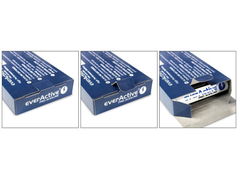 Alkaline batteries everActive Pro Alkaline LR03 AAA - shrink pack - 10 pieces LR0310PAK – everActive Батерии
