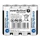 Alkaline batteries everActive Pro Alkaline LR6 AA - 4 pieces LR6PRO4T – everActive Батерии