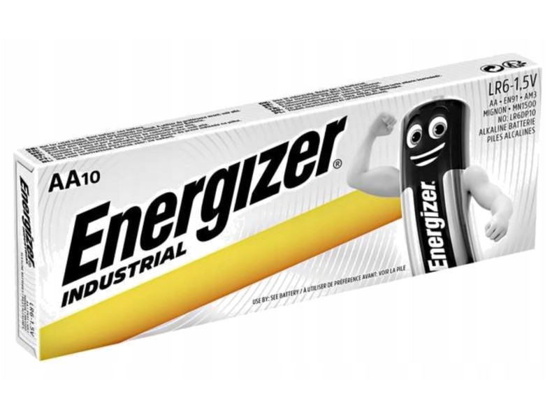 ENERGIZER BATTERY INDUSTRIAL PRO AA LR6 1.5V 10 PCS 361053 – ENERGIZER Батерии