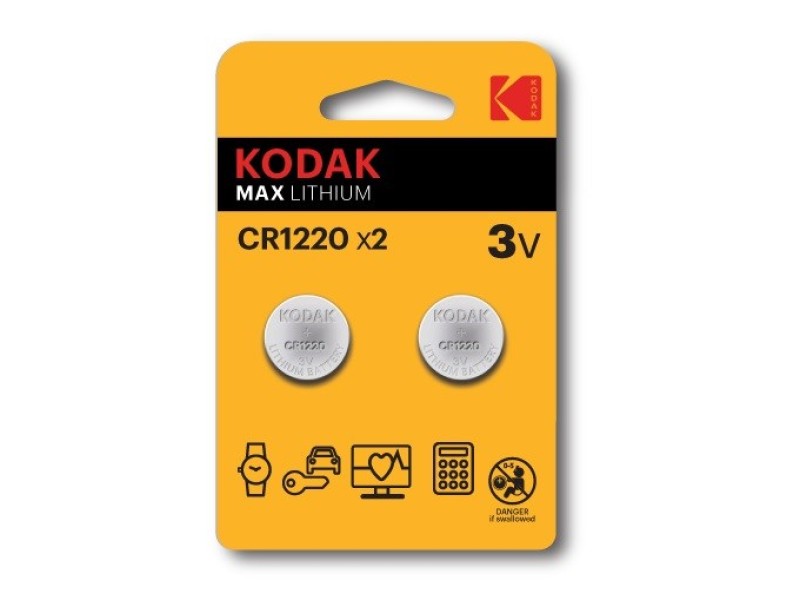 Kodak CR1220 Single-use battery Lithium 30417717 – Kodak Батерии