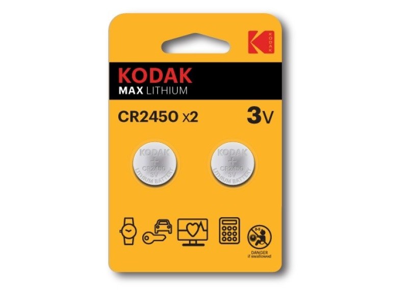 Kodak CR2450 Single-use battery Lithium 30417762 – Kodak Батерии