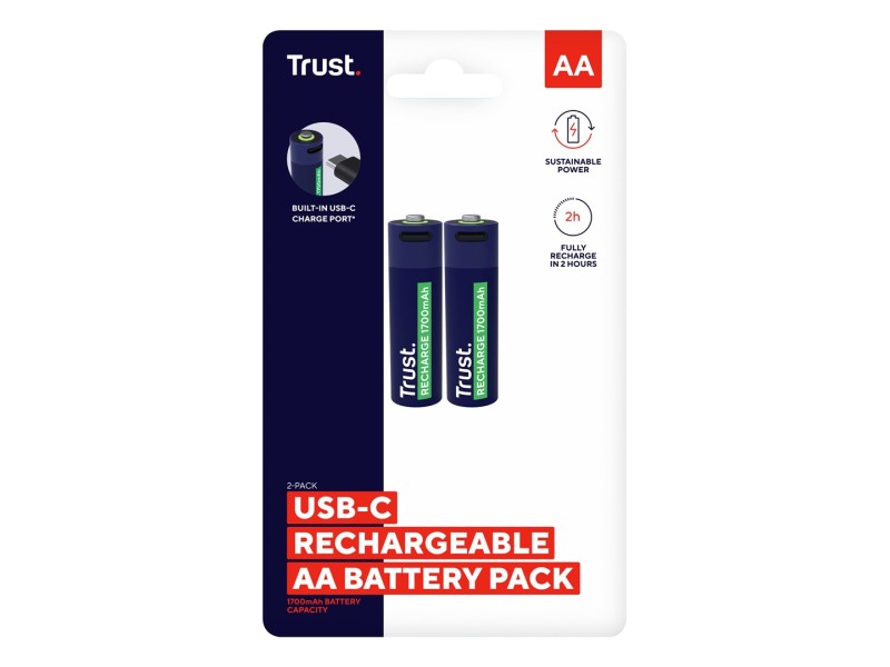 Trust 25584 household battery Rechargeable battery AA 25584 – TRUST Батерии