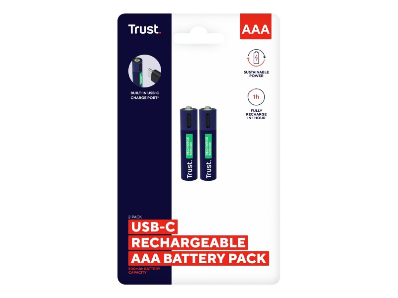 Trust 25585 household battery Rechargeable battery AAA 25585 – TRUST Батерии