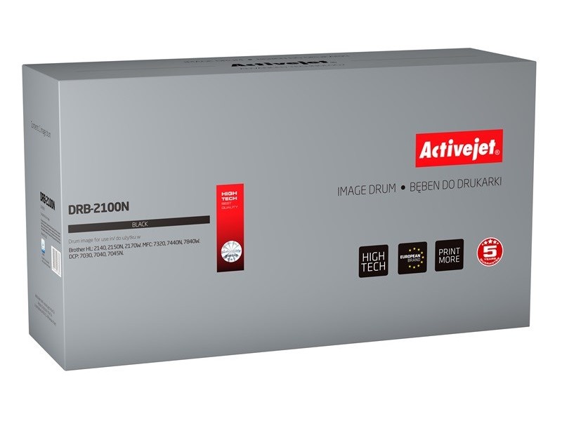 Activejet DRB-2100N drum (replacement for Brother DR-2100; Supreme; 12000 pages; black) DRB-2100N – Activejet Барабани